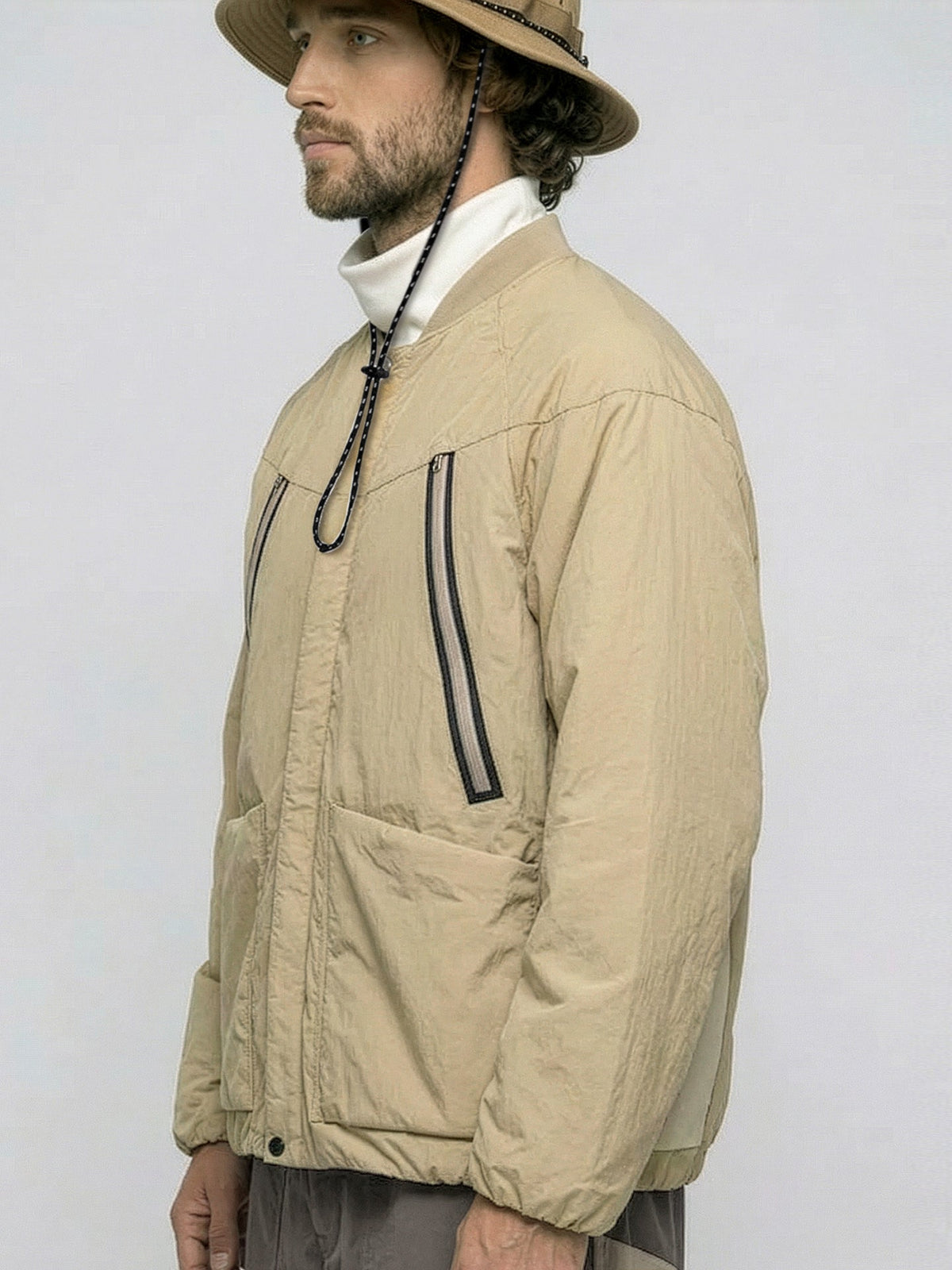 Powder-Touch Nylon PrimaLoft Jacket