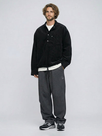 Wide Military Cotton-Nylon Pants